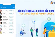 cách kết bạn zalo không cần đồng ý