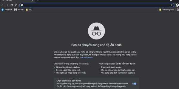 Cách mở trình duyệt ẩn danh trên máy tính