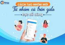 Hướng dẫn tạo nhóm mới zalo từ nhóm cũ