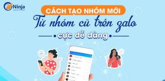 Hướng dẫn tạo nhóm mới zalo từ nhóm cũ