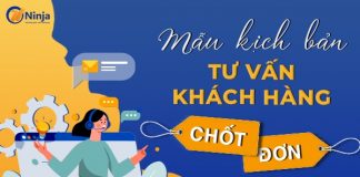 Mẫu kịch bản tư vấn khách hàng hút triệu đơn hàng