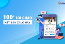 mẫu lời chào kết bạn zalo hay