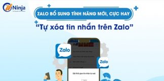 Cập nhật tính năng zalo tự xóa tin nhắn cũ