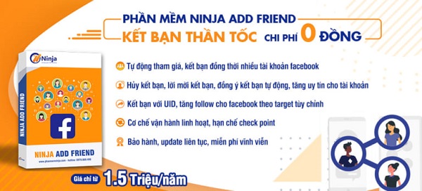 auto kết bạn facebook 2022