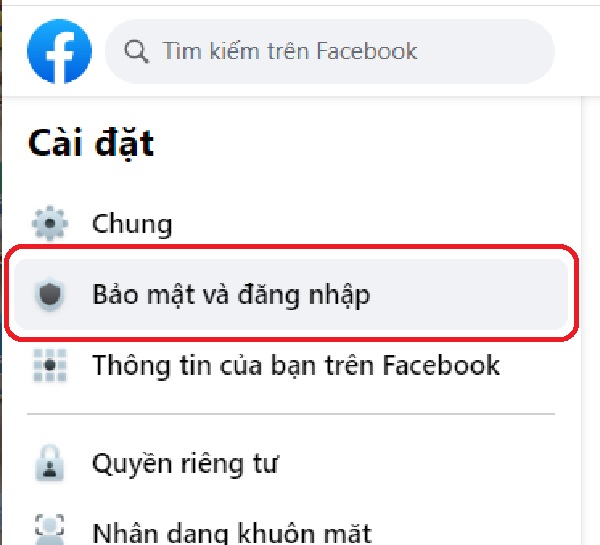 bảo mật facebook 3 lớp