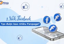 1 nick facebook tạo được bao nhiêu fanpage?