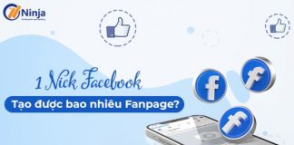 1 nick facebook tạo được bao nhiêu fanpage?