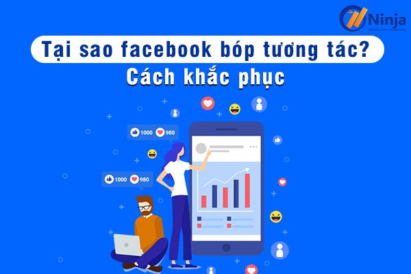 facebook bị bóp tương tác