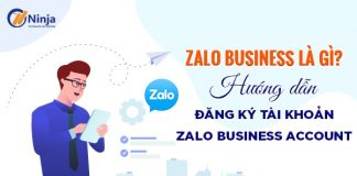Zalo business account là gi?