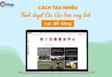 Hướng dẫn cách tạo nhiều trình duyệt cốc cốc trên máy tính vô cùng đơn giản