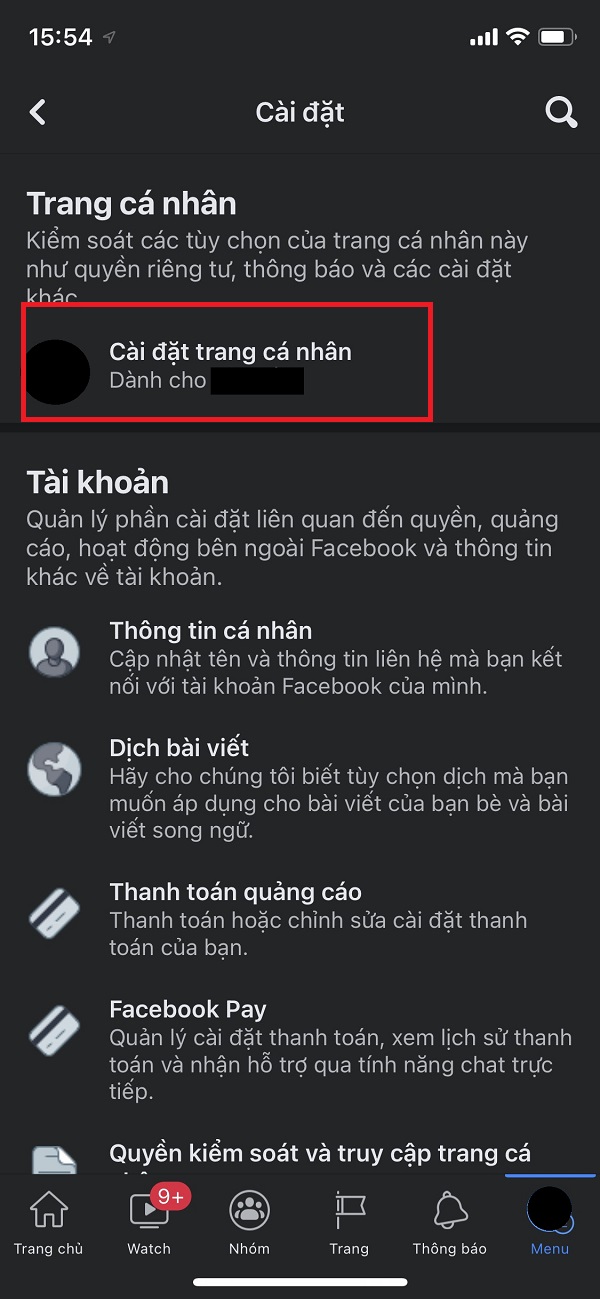 Cách hiển thị người theo dõi trên facebook bằng điện thoại