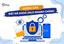 đặt mã khóa zalo trên máy tính