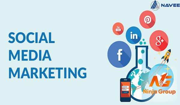 Kết hợp với các kênh Social Media để quảng bá là chiến lược marketing online lấy website làm trung tâm
