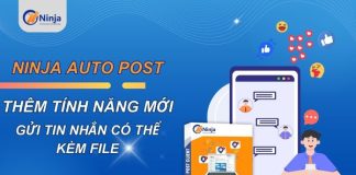 Ninja Auto Post cập nhật tính năng mới "gửi tin nhắn kèm file"