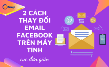 Hướng dẫn thay đổi email facebook trên máy tính