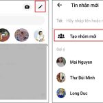 Hướng dẫn cách lập group trên mess bằng điện thoại