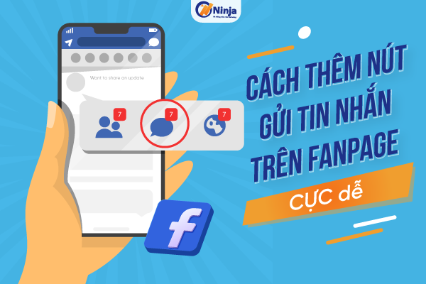 thêm nút gửi tin nhắn trên fanpage