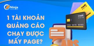 Mỗi tài khoản quảng cáo chạy được mấy page?