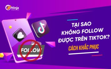 Tài khoản tiktok không follow được