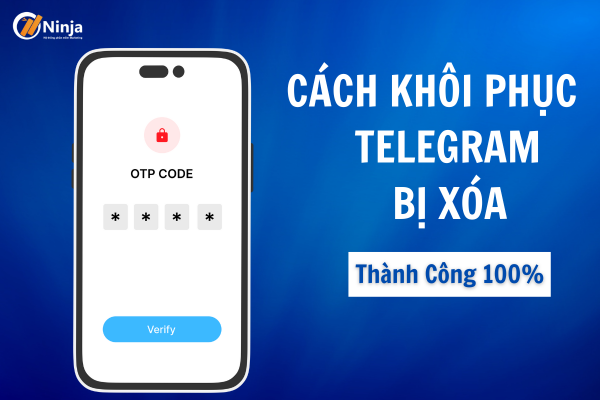 Chia sẻ cách khôi phục telegram bị xóa