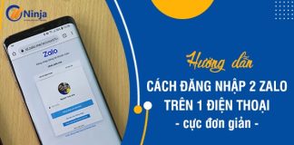 Đăng nhập zalo 2 điện thoại