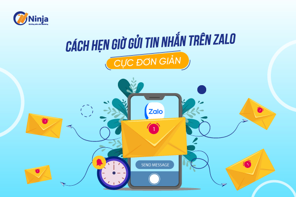 hẹn giờ gửi tin nhắn zalo trên iphone