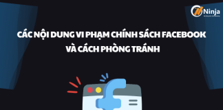 nội dung vi phạm chính sách facebook
