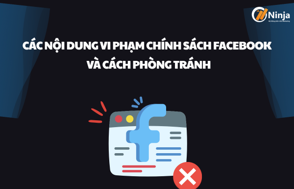 nội dung vi phạm chính sách facebook
